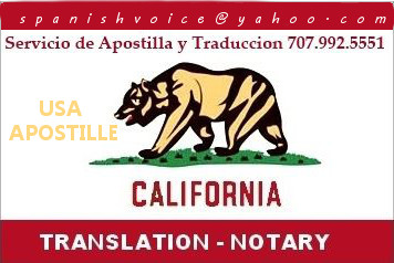 Apostille service, California legalization of documents, same day service. Sergio Musetti Tel 707-992-5551 www.CaliforniaApostille.US