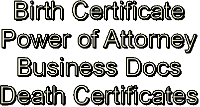 Apostille service, California legalization of birth certificates, power of attorney, death certificates, diplomas, marriage certificate, transcripts, funeral transports, divorce decrees